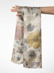 Bloom flower style with yellow,pink colors - Image 3