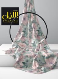 Bloom flower style with pink,green colors - Image 2