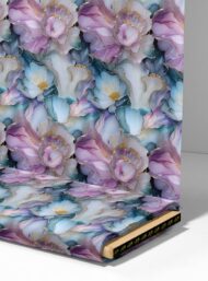 Petal flower style with blue,white colors - Image 4