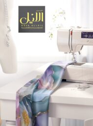 Petal flower style with blue,white colors - Image 7