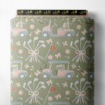 Golf cart others style with green,pink colors