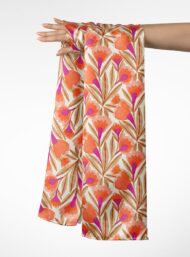 Petal flower style with orange,pink colors - Image 3