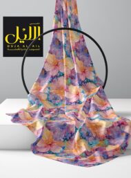 Bloom flower style with pink,purple colors - Image 2