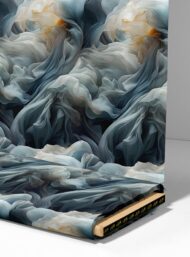 Fabric others style with grey,blue colors - Image 4