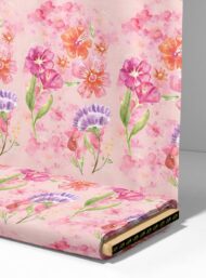 Petal flower style with pink,green colors - Image 4