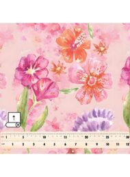 Petal flower style with pink,green colors - Image 5