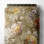 Bloom flower style with yellow,orange colors