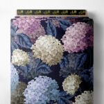 Bloom flower style with pink,blue colors