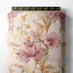 Petal flower style with pink,yellow colors