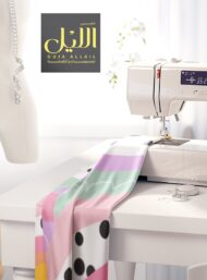 Line abstract style with yellow,pink colors - Image 7