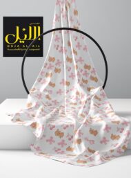 Rabbit animal style with pink,brown colors - Image 2