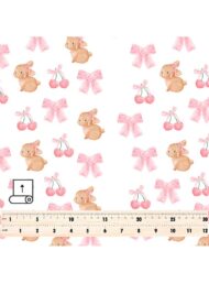 Rabbit animal style with pink,brown colors - Image 5