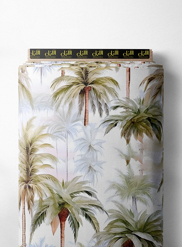 LAI01-2930_1.jpg Palm nature style with green,brown colors - Image 1