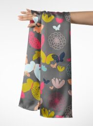 Butterfly flower style with pink,yellow colors - Image 3