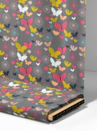 Butterfly flower style with pink,yellow colors - Image 4