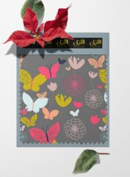 Butterfly flower style with pink,yellow colors - Image 6