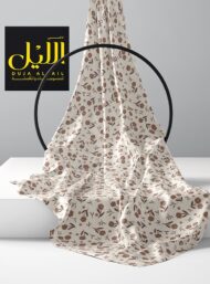 Bloom flower style with brown, white colors - Image 2