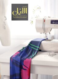 Bloom flower style with blue,pink colors - Image 7