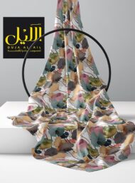 Petal flower style with pink,green colors - Image 2