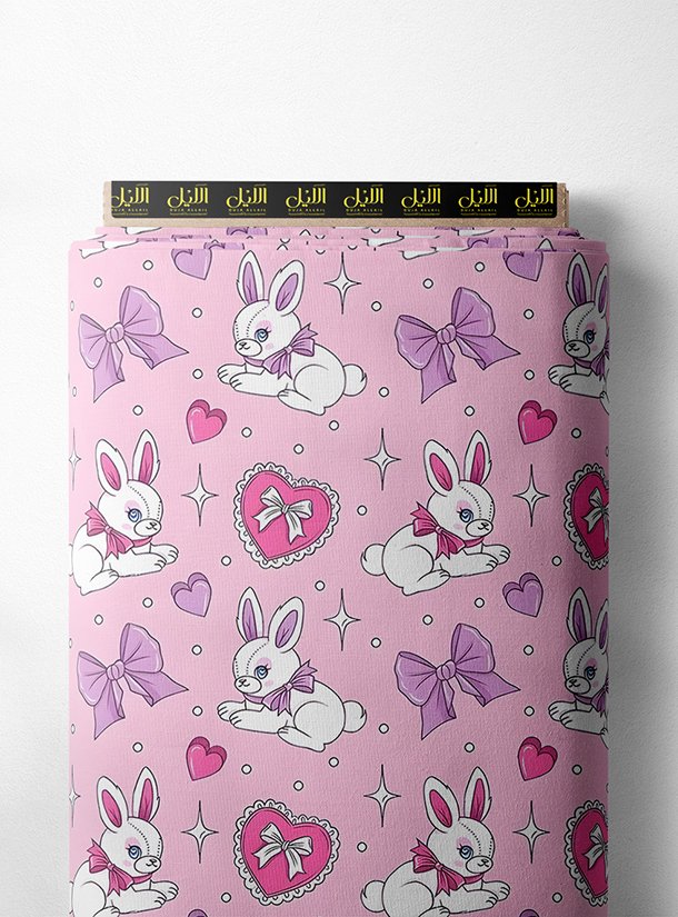 LAI01-2951_1.jpg Bunny animal style with pink,white colors - Image 1