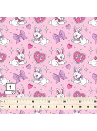 Bunny animal style with pink,white colors - Image 5