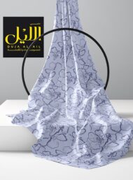 Petal flower style with blue,white colors - Image 2