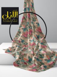 Petal flower style with pink,green colors - Image 2