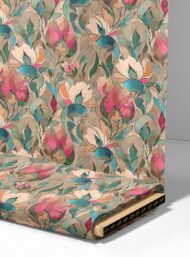 Petal flower style with pink,green colors - Image 4