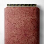 Bloom flower style with red colors