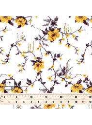 Bloom flower style with yellow,black colors - Image 5
