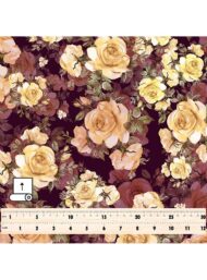 Rose flower style with yellow,green colors - Image 5