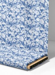 Bloom flower style with blue, white colors - Image 4