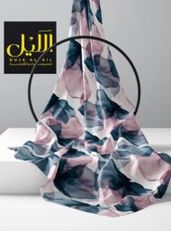 Petal flower style with blue,pink colors - Image 2