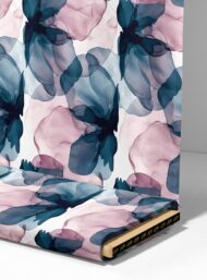 Petal flower style with blue,pink colors - Image 4