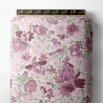 Bloom flower style with pink,purple colors