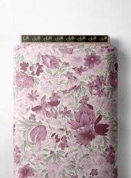 Bloom flower style with pink,purple colors