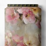 Petal flower style with pink,yellow colors