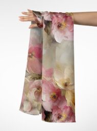 Petal flower style with pink,yellow colors - Image 3