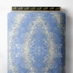 Pattern abstract style with blue, white colors