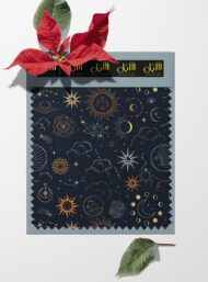 Sun mixed style with black,orange colors - Image 6