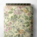 Petal flower style with green,yellow colors