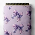 Bow classic style with purple,pink colors