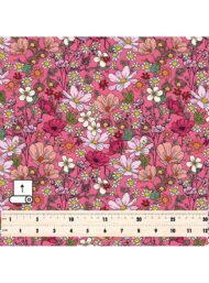 Bloom flower style with pink,white colors - Image 5