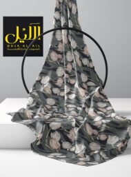 Tulip flower style with green,pink colors - Image 2