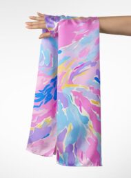 Wave abstract style with pink,blue colors - Image 3