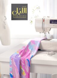 Wave abstract style with pink,blue colors - Image 7