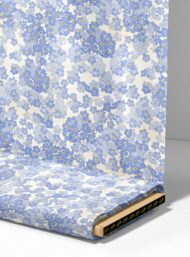 Bloom flower style with blue,white colors - Image 4