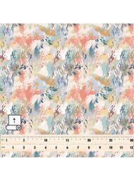 Leaf flower style with pink,green colors - Image 5