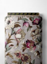 Petal flower style with pink,white colors