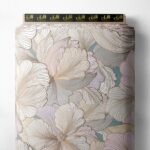 Petal flower style with pink,white colors